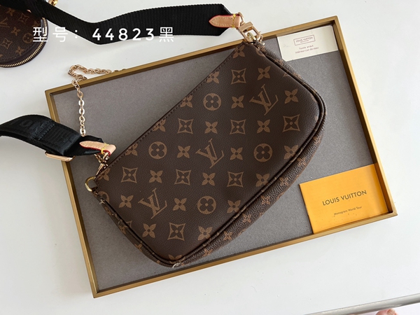 ルイヴィトンバッグ側面デザイン